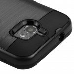 Wholesale Coolpad Defiant 3632 Armor Hybrid Case (Black)